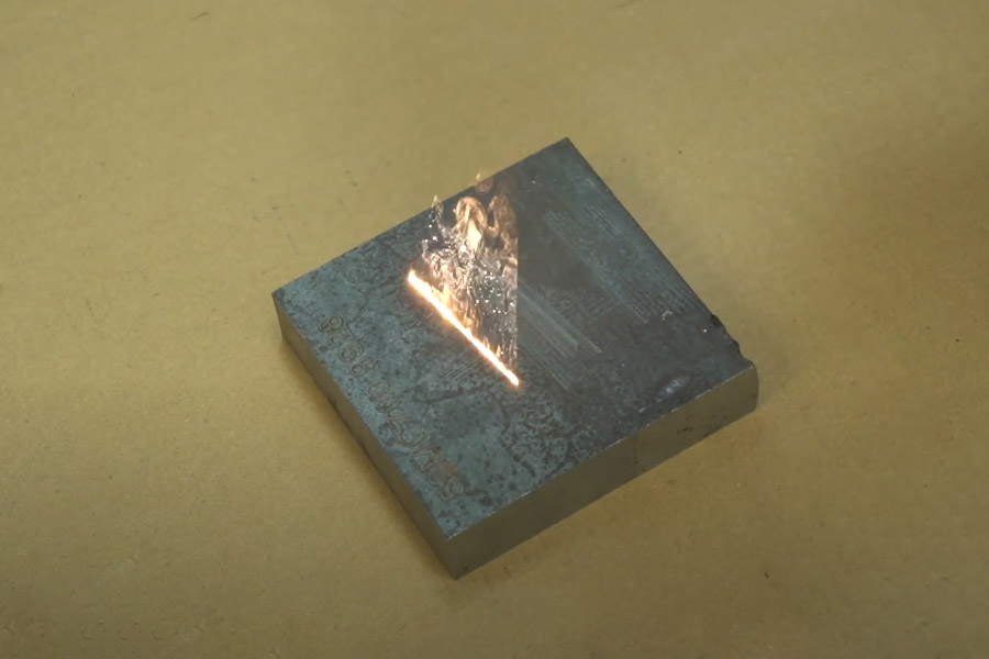 금속 레이저 청소