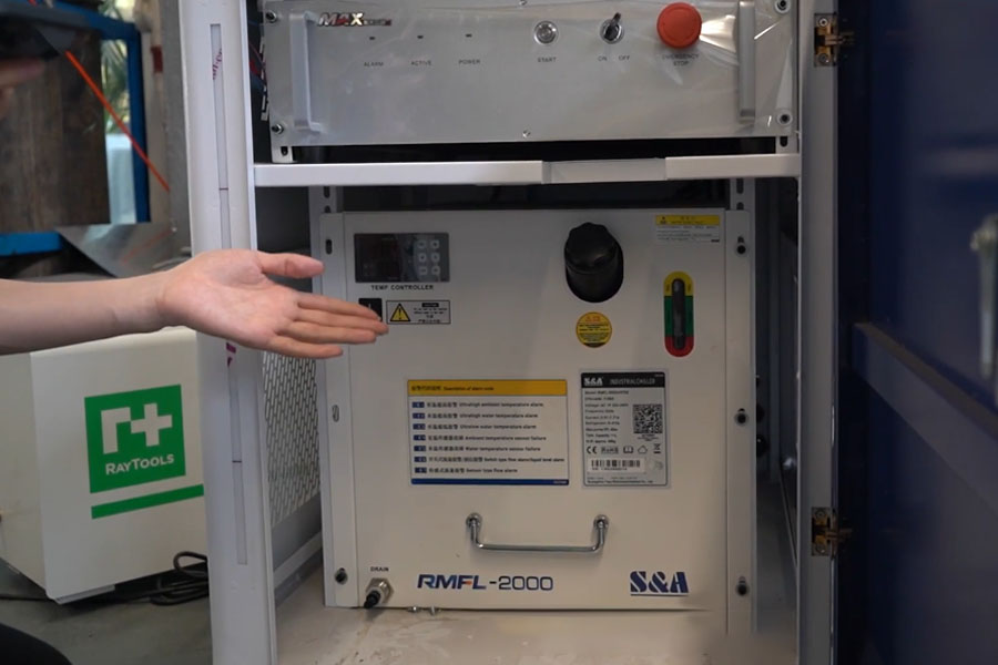 레이저 용접 냉각 시스템