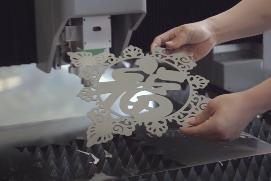 섬유 레이저 절단 테이블