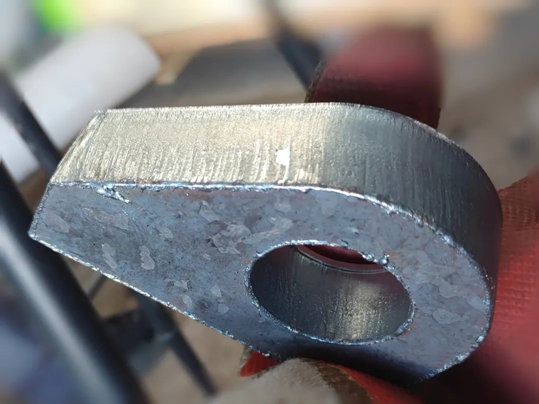 25mm 碳钢氧气负离焦高速切割样件