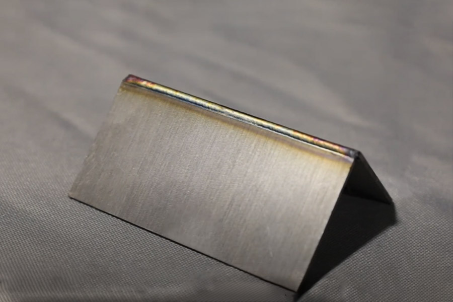 레이저 용접 샘플